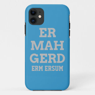 Funda Para iPhone 11 Gray Ermahgerd iPhone 5 Tough Xtreme Funda
