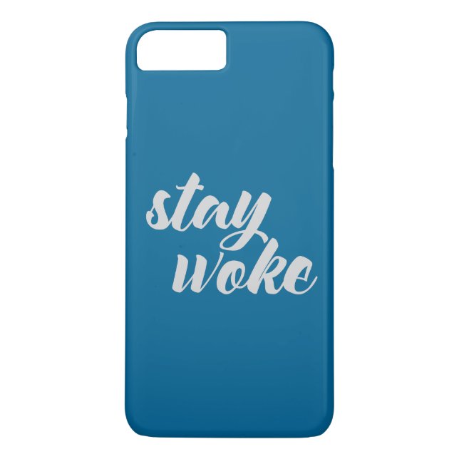 Funda De Case-Mate Para iPhone Gray Stay Woke (Reverso)