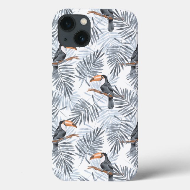 Funda De Case-Mate Para iPhone Gray Toucan (Reverso)