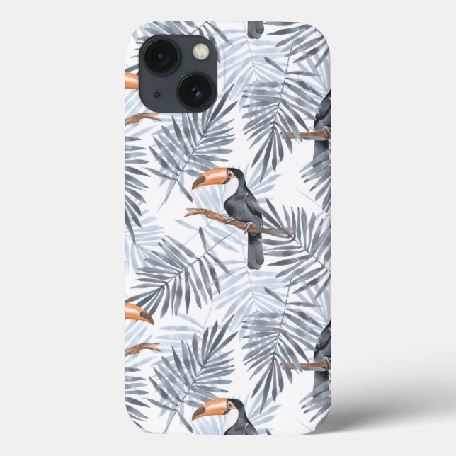 Funda De Case-Mate Para iPhone Gray Toucan (Reverso)