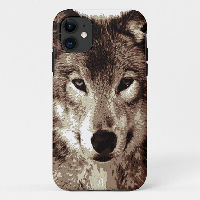 Funda De Case-Mate Para iPhone Gray Wolf (Reverso)