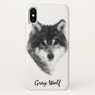 Funda Para iPhone X Gray Wolf