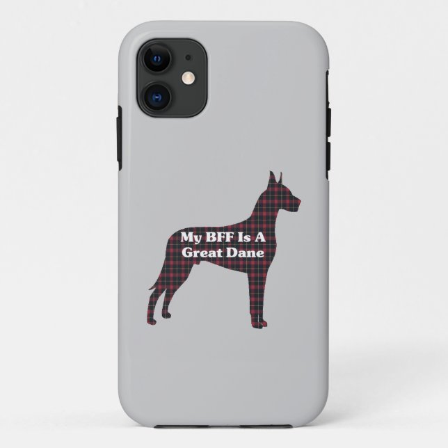 Funda De Case-Mate Para iPhone Great Dane BFF (Reverso)
