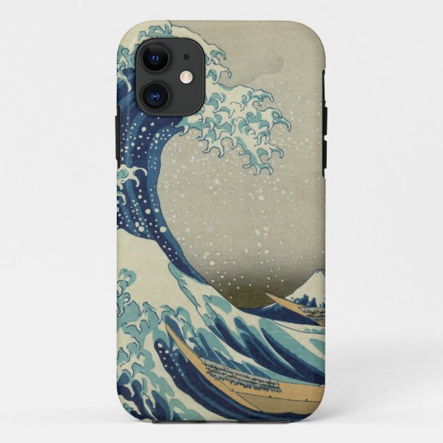 Funda De Case-Mate Para iPhone Great_Wave_off_Kanagawa2 (Reverso)