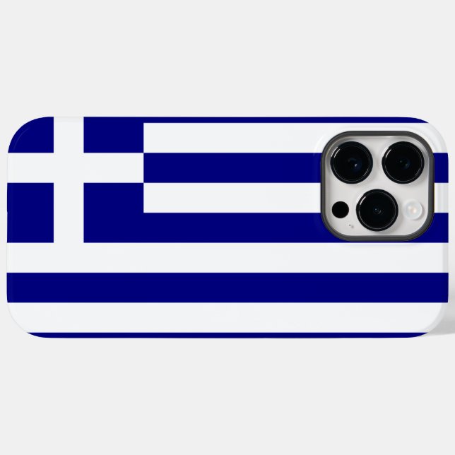 Funda De Case-Mate Para iPhone Grecia (Reverso  (Horizontal))