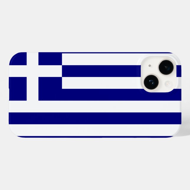 Funda De Case-Mate Para iPhone Grecia (Reverso  (Horizontal))