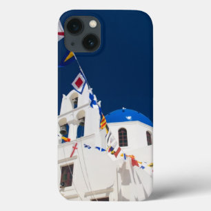 Funda Para iPhone 13 Grecia e isla griega de Santorini ciudad de Oia 4