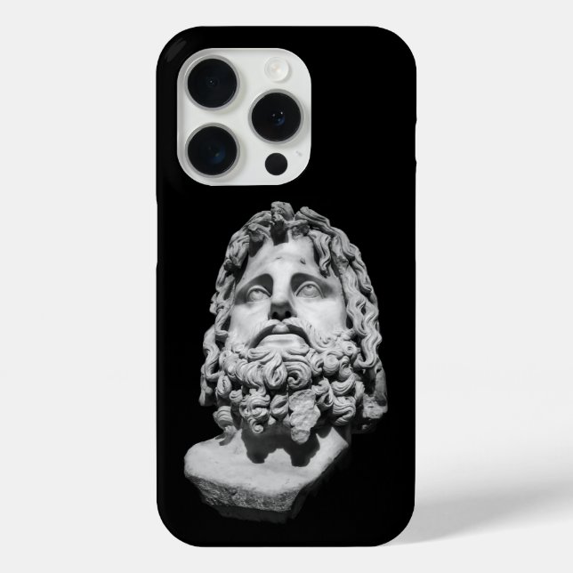 Funda De Case-Mate Para iPhone Greco Roman Bust (Reverso )