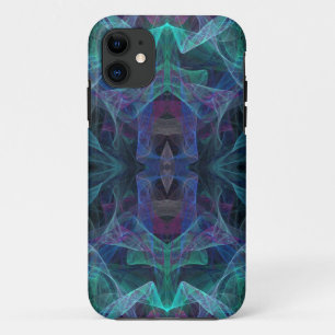 Funda Para iPhone 11 Green, Blue & Bla iPhone 5 Funda-Mate apenas ahí