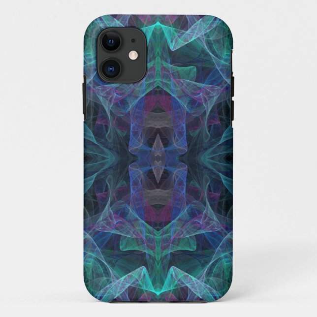 Funda De Case-Mate Para iPhone Green, Blue & Black iPhone 5 Personalizado Funda-M (Reverso)