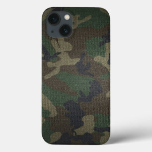 Funda Para iPhone 13 green camouflage