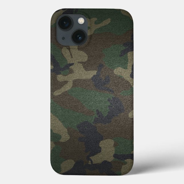 Funda De Case-Mate Para iPhone green camouflage (Reverso)