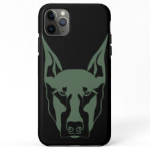 Green Doberman