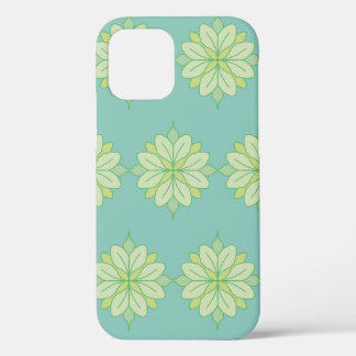 Funda Para iPhone 12 Green flower