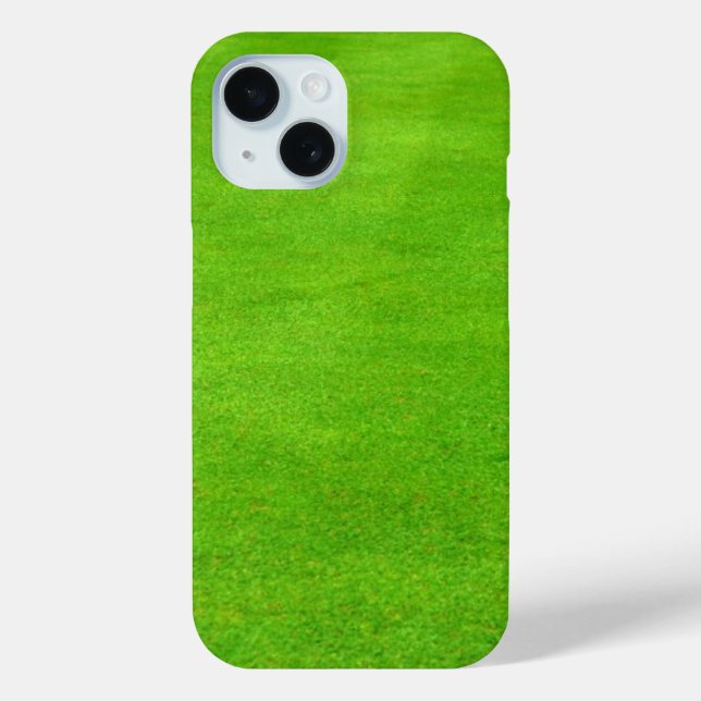 Funda De Case-Mate Para iPhone Green Grass Golf Turf (Reverso )