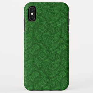 Funda Para iPhone XS Max Green Paisley