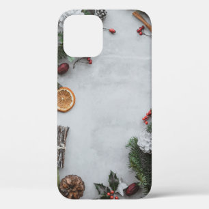 FUNDA PARA iPhone 12 GREEN PALM LEAF