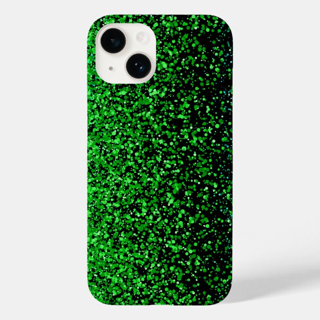 Funda De Case-Mate Para iPhone Green raster 2 caras 01.b Negro BG (Reverso )