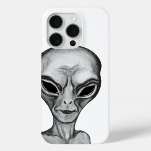 Funda Para iPhone 15 Pro Grey Alien
