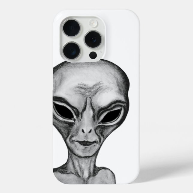 Funda De Case-Mate Para iPhone Grey Alien (Reverso )
