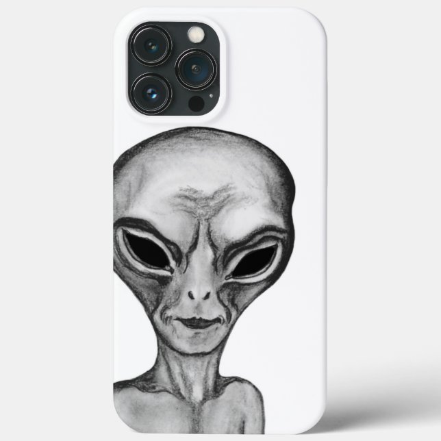 Funda De Case-Mate Para iPhone Grey Alien (Reverso )