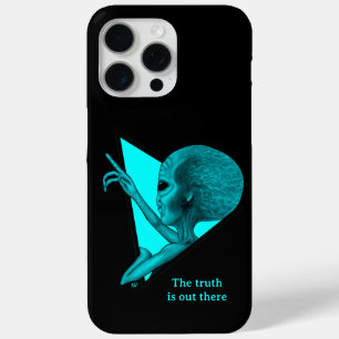 Funda Para iPhone 15 Pro Max Grey Alien, la verdad está ahí fuera