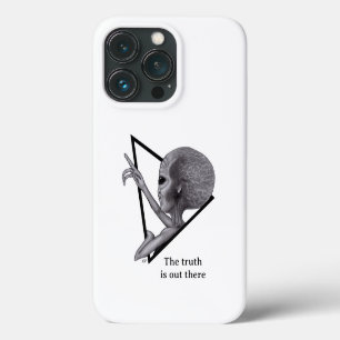 Funda Para iPhone 13 Pro Grey Alien, la verdad está ahí fuera