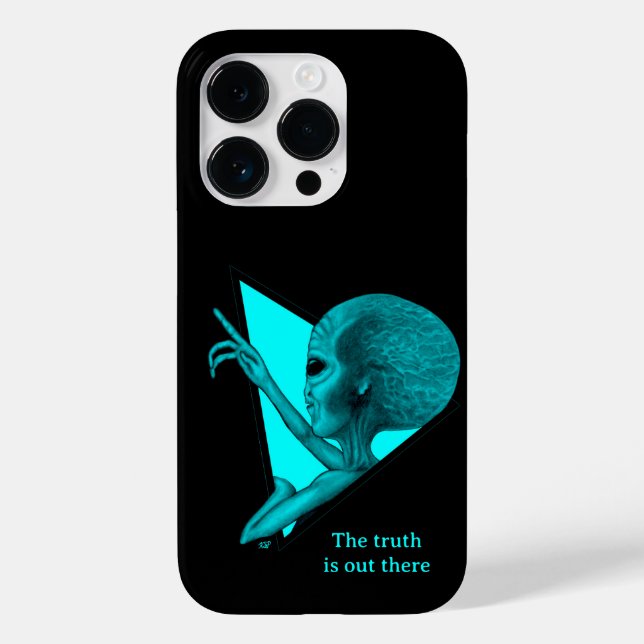 Funda De Case-Mate Para iPhone Grey Alien, la verdad está ahí fuera (Reverso )