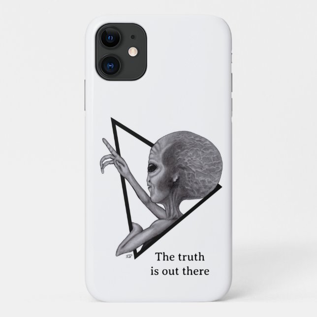 Funda De Case-Mate Para iPhone Grey Alien, la verdad está ahí fuera (Reverso)