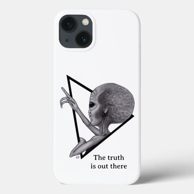 Funda De Case-Mate Para iPhone Grey Alien, la verdad está ahí fuera (Reverso)