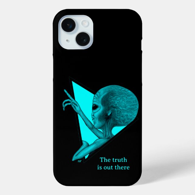 Funda De Case-Mate Para iPhone Grey Alien, la verdad está ahí fuera (Reverso )