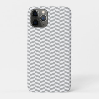 Funda Para iPhone 11 Pro Grey Herringbone