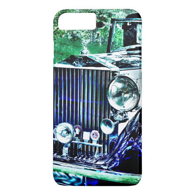 Funda De Case-Mate Para iPhone Grill Roll Royce clásico (Reverso)