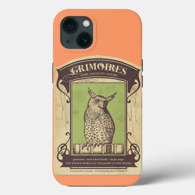 Funda De Case-Mate Para iPhone Grimoires Owl (Reverso )