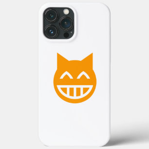 Funda Para iPhone 13 Pro Max Grinning Emoji Cat