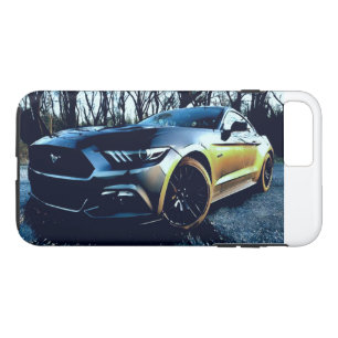 Funda Para iPhone 8 Plus/7 Plus Gris 2017 Mustang GT
