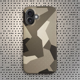 Funda Para iPhone 15 Gris avanzado de camo sueco