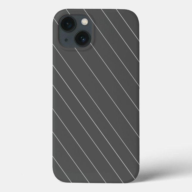 Funda De Case-Mate Para iPhone Gris Carbón (Reverso)