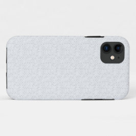 Funda Para iPhone 11 Gris Claro Floral Geométrico | Patrón Moderno de V