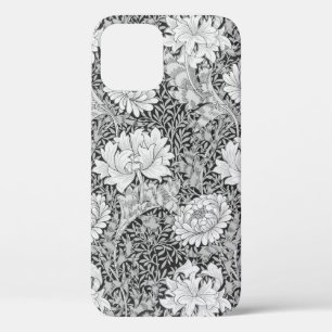 Funda Para iPhone 12 Gris crisantemo, William Morris