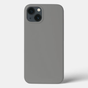 Funda Para iPhone 13 Gris de la banda (color sólido)
