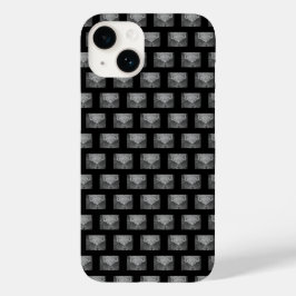Funda Para iPhone 14 De Case-Mate Gris Hexagon Var 2