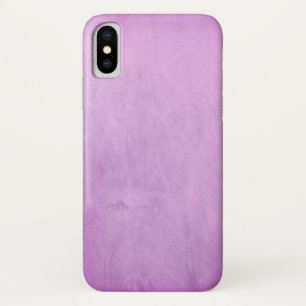 Funda Para iPhone X Gritty Purple Watercolor