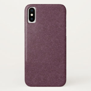 Funda Para iPhone X Gritty Purpurinoso Dark Purple