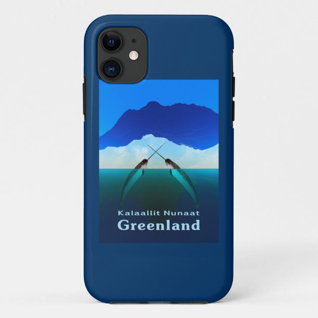 Funda De Case-Mate Para iPhone Groenlandia - Narwhal (Reverso)