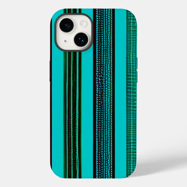 Funda De Case-Mate Para iPhone Groove green (Reverso )