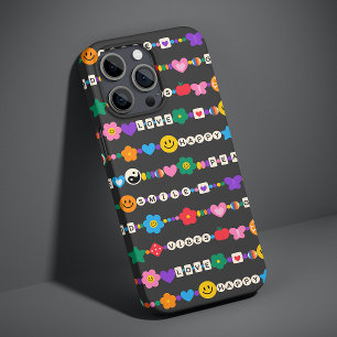 Funda Para iPhone 14 Pro Max De Case-Mate Groovy Good Vibes Love Smile Retro Bebidas