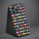 Funda Para iPhone 13 Groovy Good Vibes Love Smile Retro Bebidas<br><div class="desc">Los estuches para iPhone de Groovy Good Vibes Love Smile Retro Beads presentan una variedad de cuentas de amistad con texto como amor, paz, felicidad, sonrisa, buenas vibraciones y acentuadas con flores, mariposas, corazones, estrellas, yin y señales yang en colores brillantes. Perfectos regalos para Navidades, cumpleaños, mejores amigos, hermanas y...</div>