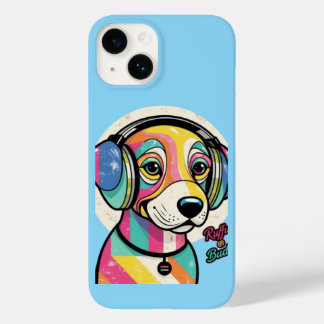 Funda Para iPhone 14 De Case-Mate Groovy Puppy: Un Cañón Colorido