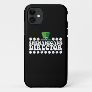 Funda Para iPhone 11 Groovy St Patrick's Day Irish, director de Shenani